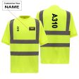 A310 Text Designed Reflective T-Shirts For Discount