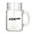 A330neo & Text Designed Cocktail Glasses Sale