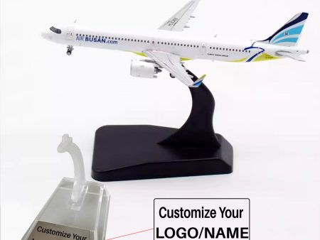 Air Busan South Korea Airbus A321neo Airplane Model (1 400 Scale) Discount