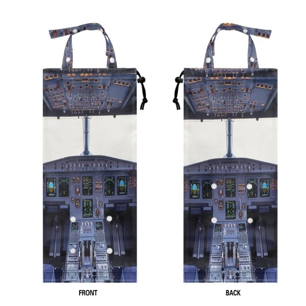 Airbus A320 Cockpit Wide-Vertical Designed Car Folding Garbage Bags Online Hot Sale