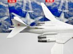 1 200 Tupolev Tu-160 Supersonic strategic heavy bomber Aircraft Model For Discount