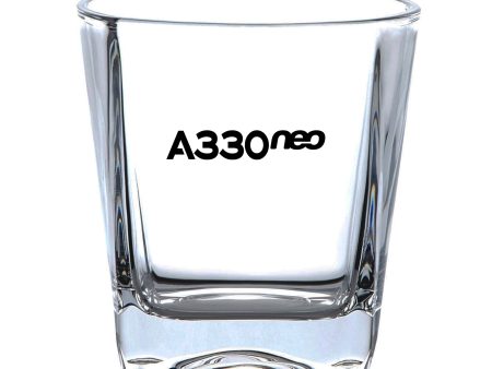 A330neo & Text Designed Whiskey Glass Discount