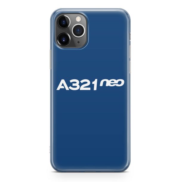 A321neo & Text Designed iPhone Cases Online