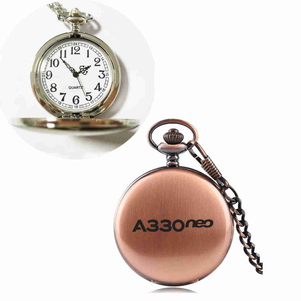 A330neo & Text Designed Pocket Watches Fashion