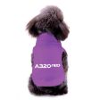 A320neo & Text Designed Dog Pet Vests For Discount