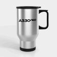 A330neo & Text Designed Travel Mugs (With Holder) Cheap