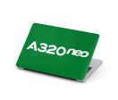 A320neo & Text Designed Macbook Cases For Sale