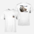 Airbus A320 & V2500 Engine Designed Pocket T-Shirts For Sale