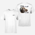 Airbus A320 & V2500 Engine Designed Double-Side T-Shirts Cheap