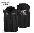 Airbus A320 & V2500 Engine Designed Hooded Tank Tops For Sale