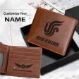 Air China Airlines Designed Laser Leather Wallets Discount