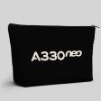 A330neo & Text Designed Zipper Pouch Cheap