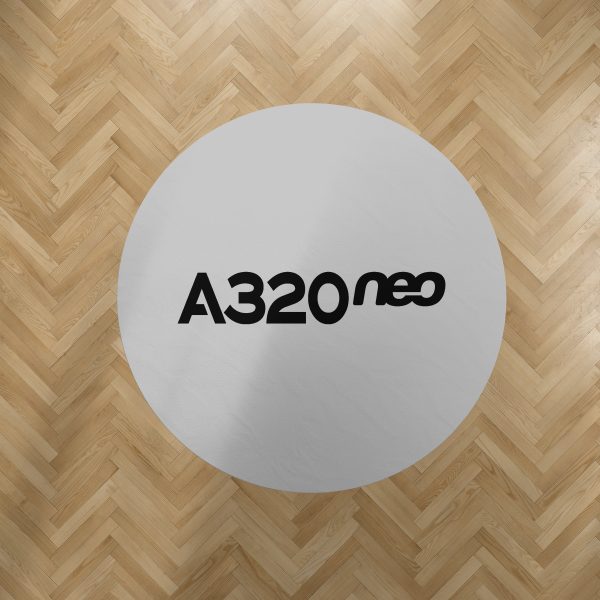 A320neo & Text Designed Carpet & Floor Mats (Round) Supply