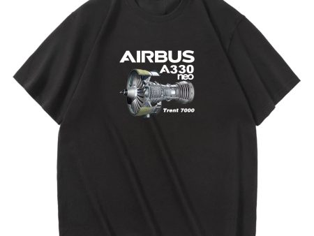 Airbus A330neo & Trent 7000 Designed Relax Fit T-Shirts For Cheap