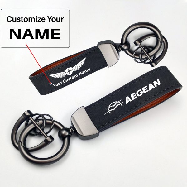 Aegean Airlines Design Horseshoe Buckle Key Chains For Cheap