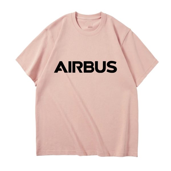 Airbus & Text Designed Relax Fit T-Shirts Sale