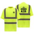 Airbus A330 & Plane Designed Reflective T-Shirts Online now