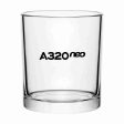 A320neo & Text Designed Special Whiskey Glasses Online now