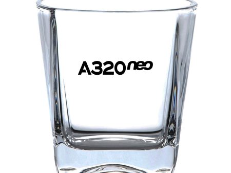 A320neo & Text Designed Whiskey Glass Supply