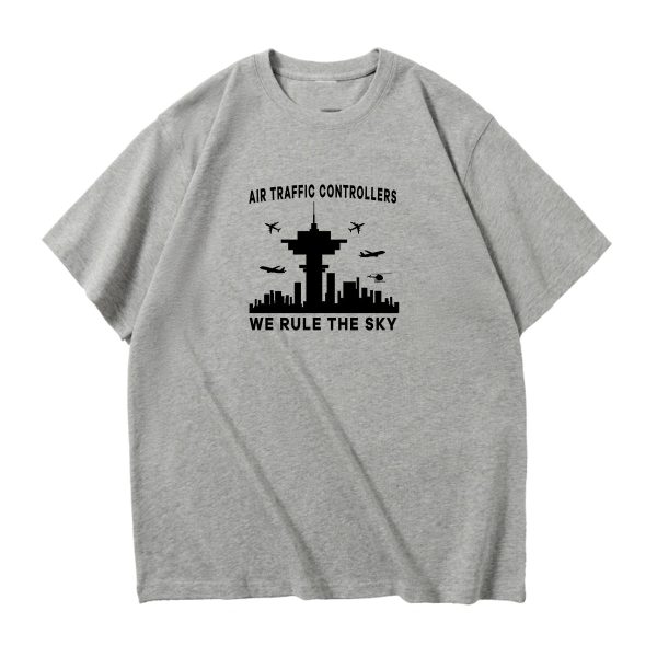 Air Traffic Controllers - We Rule The Sky Designed Relax Fit T-Shirts Supply