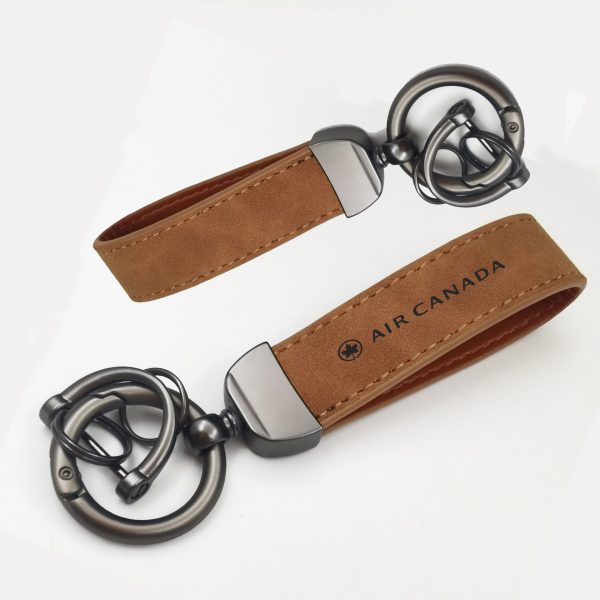 Air Canada Design Horseshoe Buckle Key Chains Online now