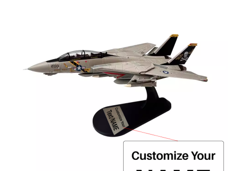 1 100 Grumman F-14 Tomcat Interceptor VF-84 Airplane Model Online Hot Sale