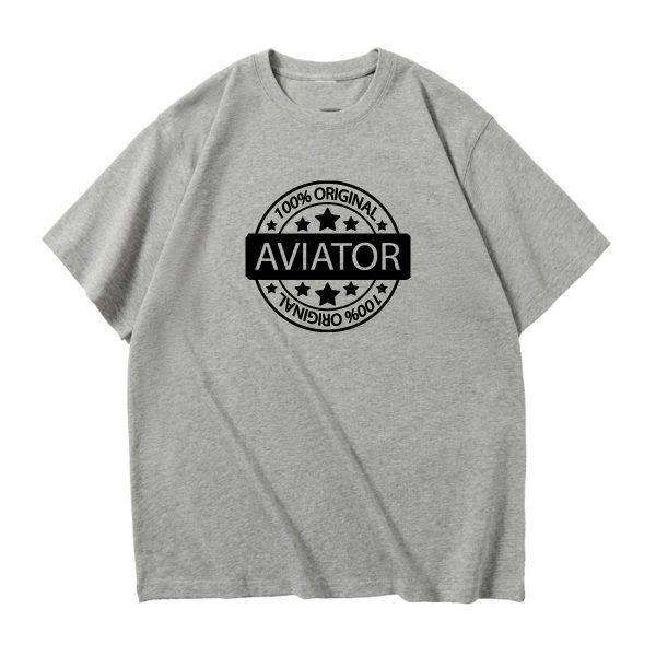 %100 Original Aviator Designed Relax Fit T-Shirts Discount