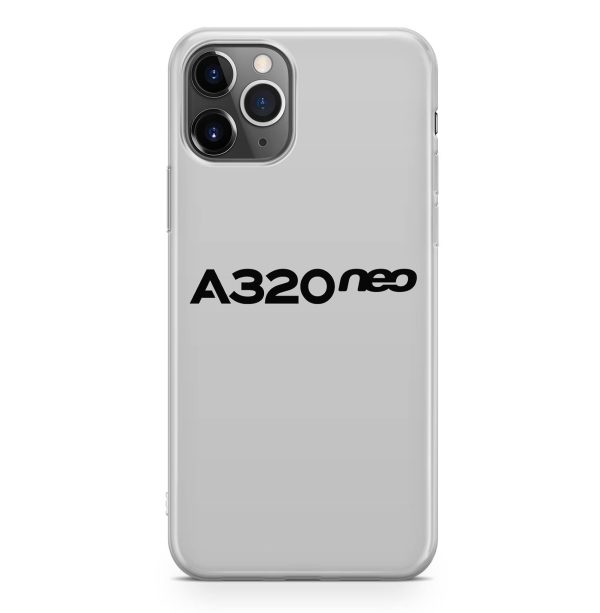 A320neo & Text Designed iPhone Cases For Sale