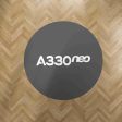 A330neo & Text Designed Carpet & Floor Mats (Round) Online