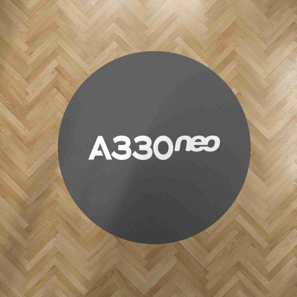 A330neo & Text Designed Carpet & Floor Mats (Round) Online