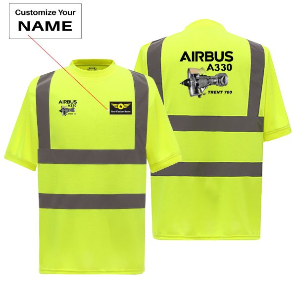 Airbus A330 & Trent 700 Engine Designed Reflective T-Shirts Sale