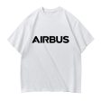 Airbus & Text Designed Relax Fit T-Shirts Sale