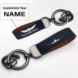 Airbus A320 Silhouette Design Horseshoe Buckle Key Chains Cheap