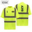 A319 Text Designed Reflective T-Shirts Supply