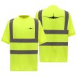 Airbus A330 Silhouette Designed Reflective T-Shirts Online Sale