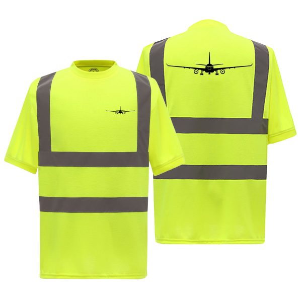 Airbus A330 Silhouette Designed Reflective T-Shirts Online Sale