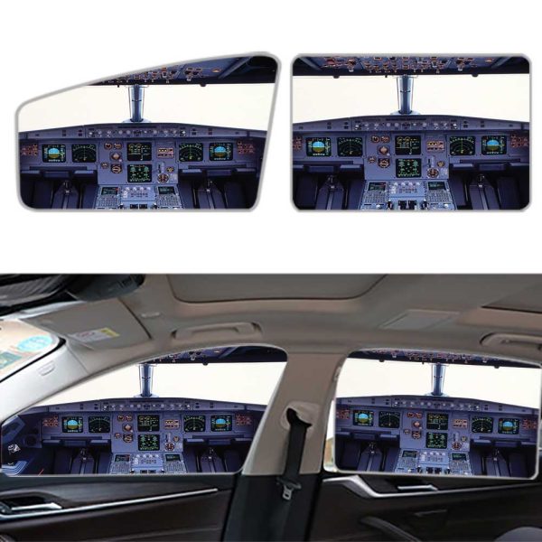 Airbus A320 Cockpit Wide-Horizontal Designed Car Sun Shade (Side window) For Discount