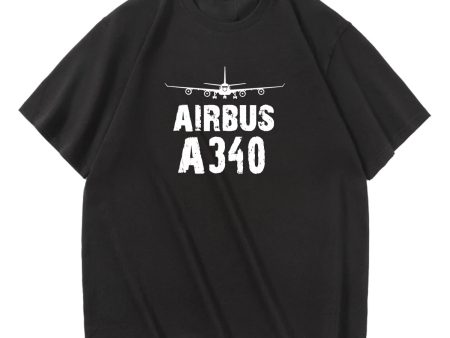 Airbus A340 & Plane Designed Relax Fit T-Shirts Online