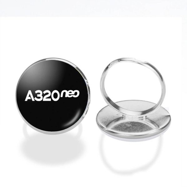 A320neo & Text Designed Rings Online Hot Sale