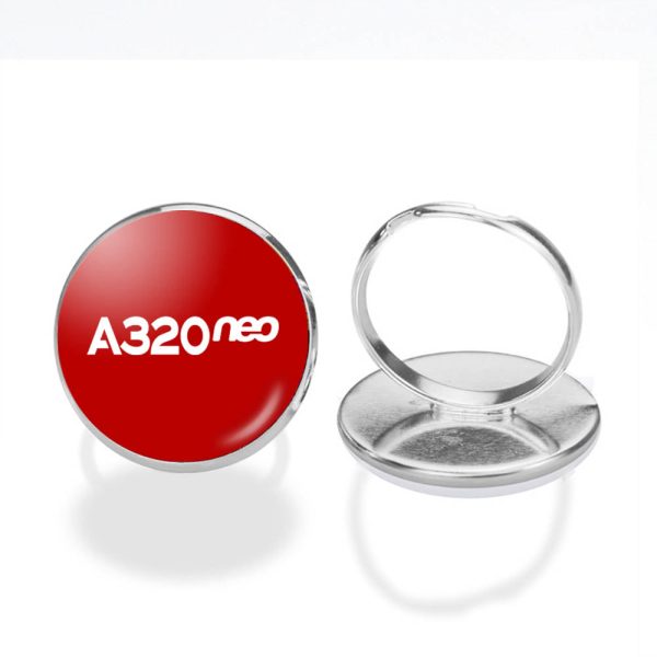 A320neo & Text Designed Rings Online Hot Sale