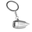 A330neo & Text Designed Airplane Jet Engine Shaped Key Chain on Sale