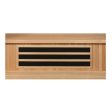 Dynamic Vila 3-Person Ultra Low EMF FAR Infrared Sauna - Canadian Hemlock Online now