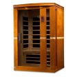 Dynamic Vittoria 2-Person Low EMF FAR Infrared Sauna - Canadian Hemlock Online Hot Sale