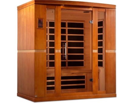 Dynamic Bergamo 4-Person Low EMF FAR Infrared Sauna - Canadian Hemlock Online Hot Sale