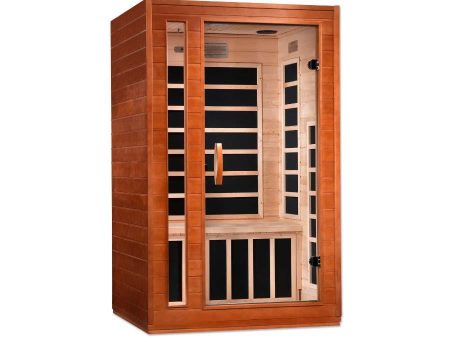 Dynamic Cordoba Elite 2-Person Ultra Low EMF FAR Infrared Sauna - Canadian Hemlock Discount