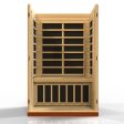 Dynamic Vittoria 2-Person Low EMF FAR Infrared Sauna - Canadian Hemlock Online Hot Sale