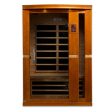 Dynamic Vittoria 2-Person Low EMF FAR Infrared Sauna - Canadian Hemlock Online Hot Sale