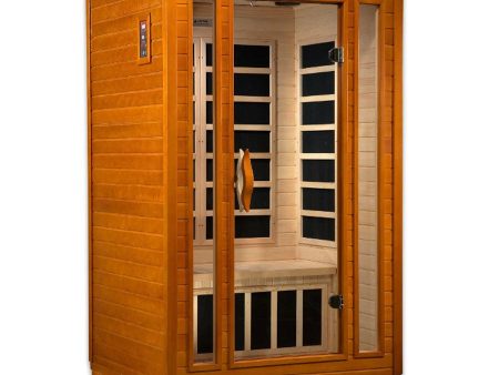 Dynamic San Marino Elite 2-Person Ultra Low EMF FAR Infrared Sauna - Canadian Hemlock Fashion