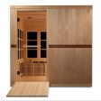 Golden Designs Catalonia 8-person PureTech™ Near Zero EMF (Under 2MG) FAR Infrared Sauna (Canadian Hemlock) Supply