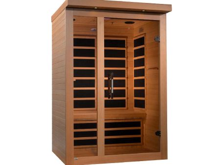 Dynamic Llumeneres 2-Person Ultra Low EMF FAR Infrared Sauna - Canadian Hemlock Sale